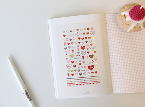 Planner Stickers [1080 deco heart]