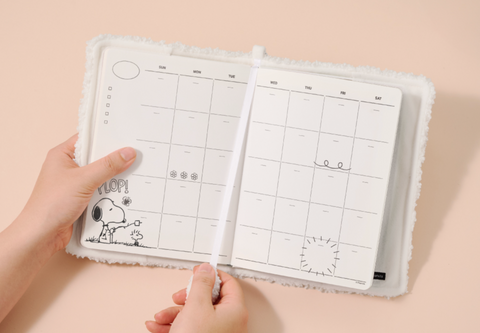 Peanuts Monthly Diary (diary+cover set) | Monthly Planner