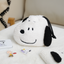 Peanuts Snoopy Pompom Face String Pouch