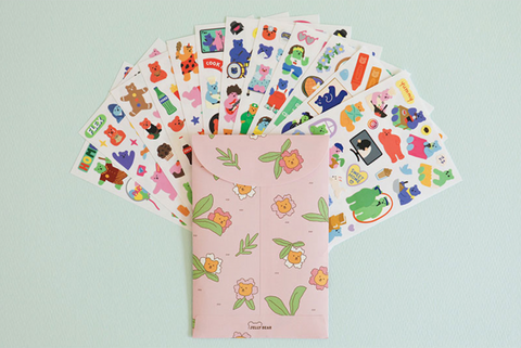 Jelly Bear Sticker Pack 2.0 | 12sheets