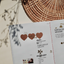 Planner Stickers [1643 plain.39] | gold heart