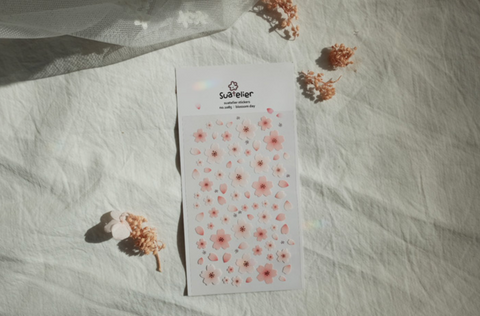 Planner Stickers [1085 blossom day] | cherry blossom