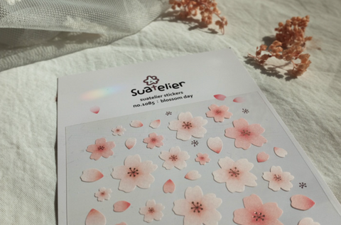 Planner Stickers [1085 blossom day] | cherry blossom