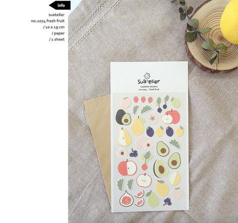 Planner Stickers [1074 fresh fruit]