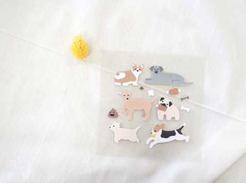 Planner Seal Stickers [1531 dang dang] | dog, puppy