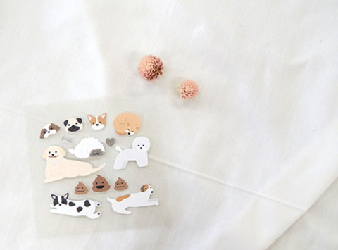 Planner Seal Stickers [1531 dang dang] | dog, puppy