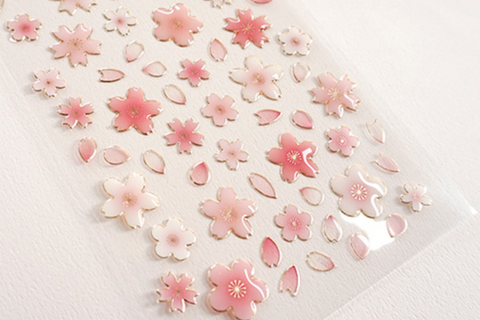 Planner Stickers [1077 love blossom] | cherry blossom