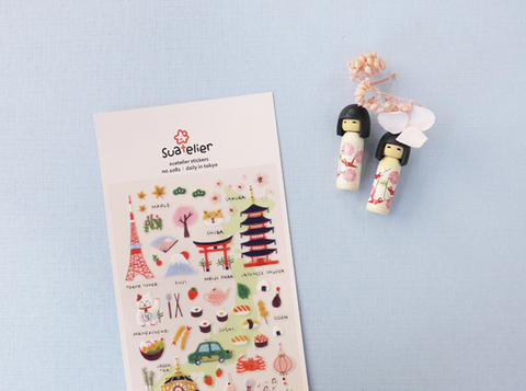 Planner Stickers [1082 daily in Tokyo] | Japan