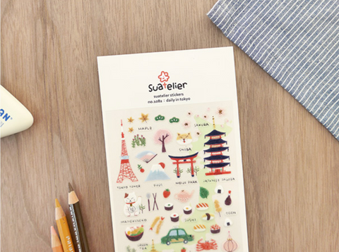 Planner Stickers [1082 daily in Tokyo] | Japan