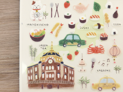 Planner Stickers [1082 daily in Tokyo] | Japan