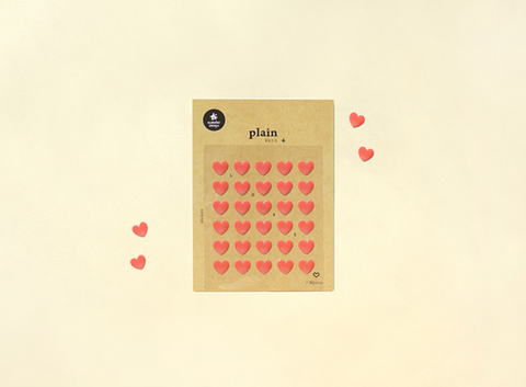 Planner Stickers [1613 plain.09] | heart