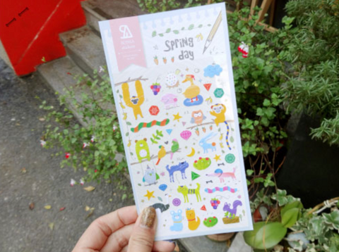 Planner Stickers [2001 spring day]