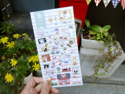 Planner Stickers [2017 alley cat]