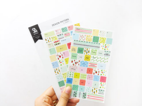 Planner Stickers [2023 design pattern] | key board sticker