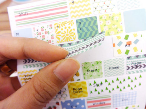 Planner Stickers [2023 design pattern] | key board sticker