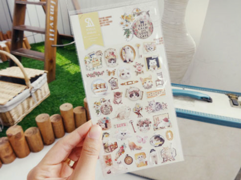 Planner Stickers [2024 lovely cat]