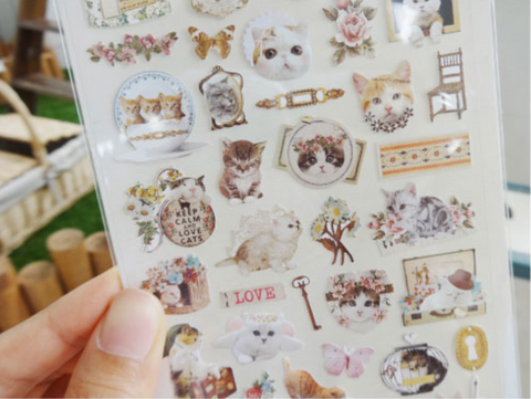 Planner Stickers [2024 lovely cat]