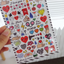 Planner Stickers [2026 coquettish eyes] | heart