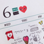 Planner Stickers [2026 coquettish eyes] | heart