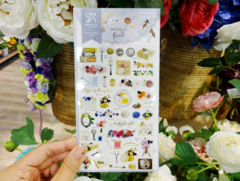 Planner Stickers [2029 antique floral]