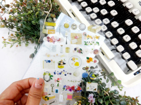 Planner Stickers [2029 antique floral]