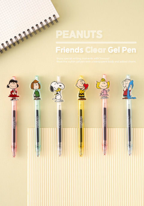 PEANUTS 0.38mm Gel Pen [6types]