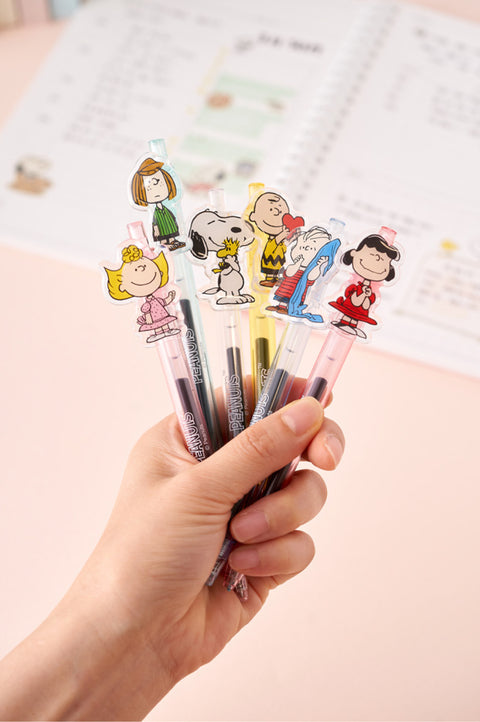 PEANUTS 0.38mm Gel Pen [6types]