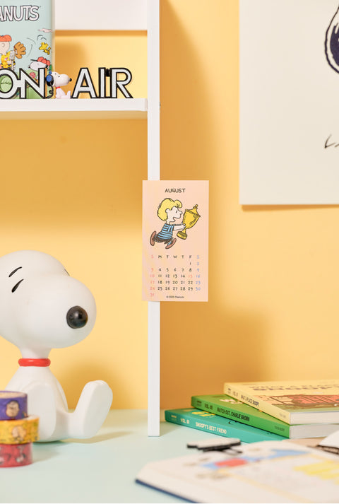 2025 Peanuts Snoopy Sticker Calendar