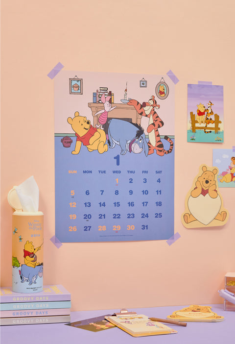 2025 DISNEY Winnie the Pooh Wall Calendar