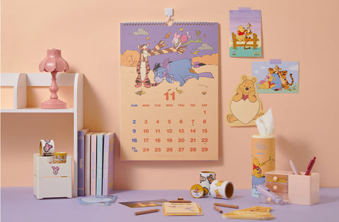 2025 DISNEY Winnie the Pooh Wall Calendar