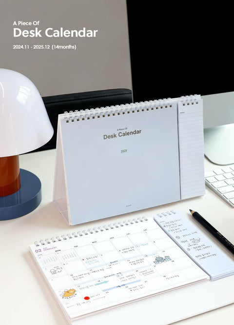 2025 A Piece of Desk Calendar [4colors]