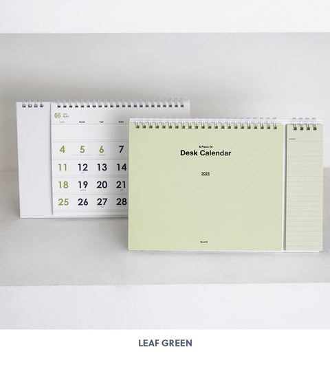 2025 A Piece of Desk Calendar [4colors]