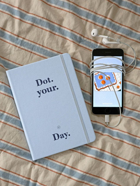 2025 Dot Your Day Diary [6colors] | Weekly Planner