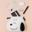 Peanuts Snoopy Pompom Face String Pouch