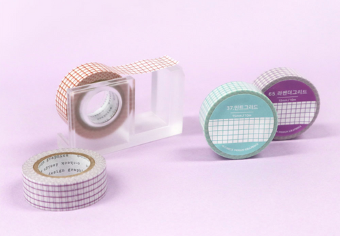 Grid Masking Tape [3colors] | Washi Tape