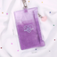 MOONLIGHT TWINKLE NECK ZIPPER CASE [Black] | ID Badge Holder | Lanyard