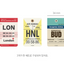 Magnetic Bookmarks _ Airline AL101 3P
