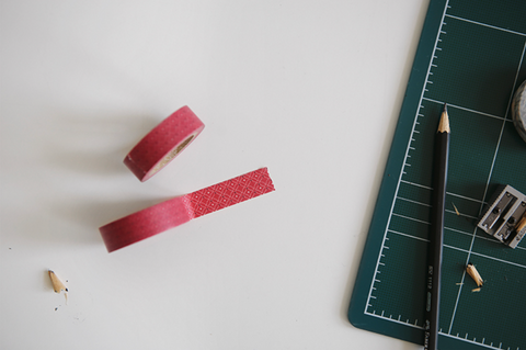Masking Tape [62 Scarlet : red]
