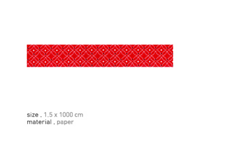 Masking Tape [62 Scarlet : red]