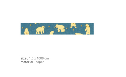Masking Tape [53 Friendly bear]