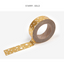 Masking Tape [38 Starry : gold]