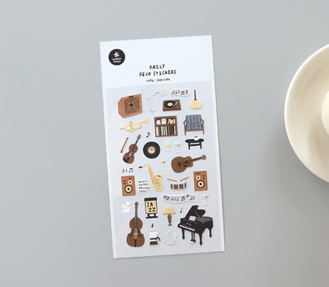 Planner Stickers [1189 jazz cafe]