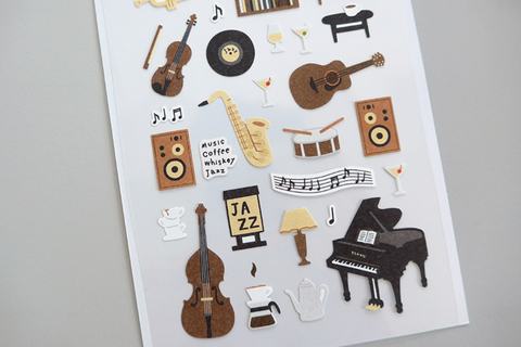 Planner Stickers [1189 jazz cafe]