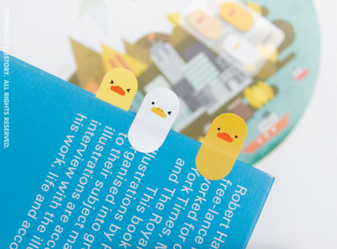Smile Tab Sticky Notes [Duck] | Bookmark Tabs
