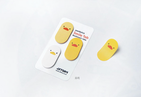 Smile Tab Sticky Notes [Duck] | Bookmark Tabs