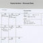 2026 Ordinary Archive Weekly Planner [6colors]