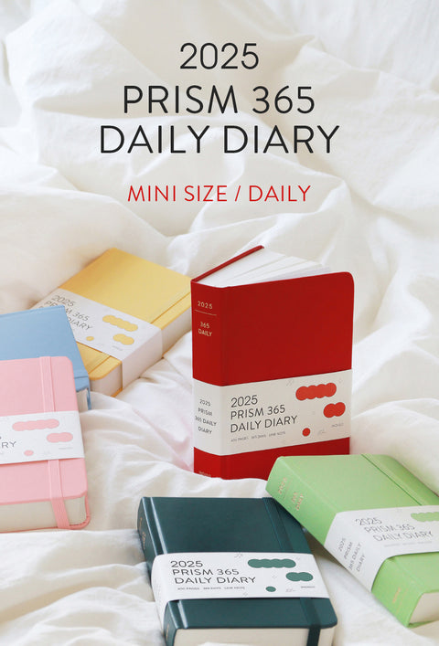 2025 PRISM 365 Daily Planner [6colors]