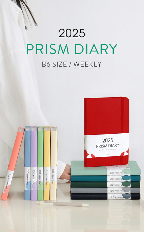 2025 PRISM B6 Weekly Diary