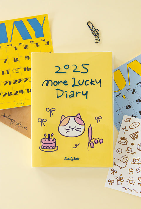 2025 Doodling Weekly Planner [3colors] | 2025 Weekly Diary