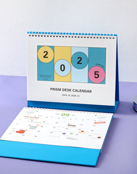 2025 PRISM Desk Calendar